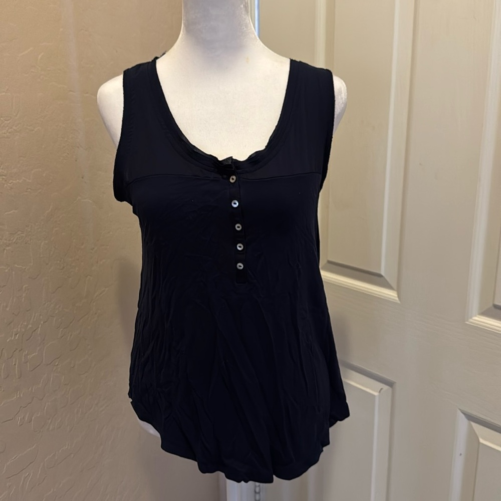 Navy blue tank top
